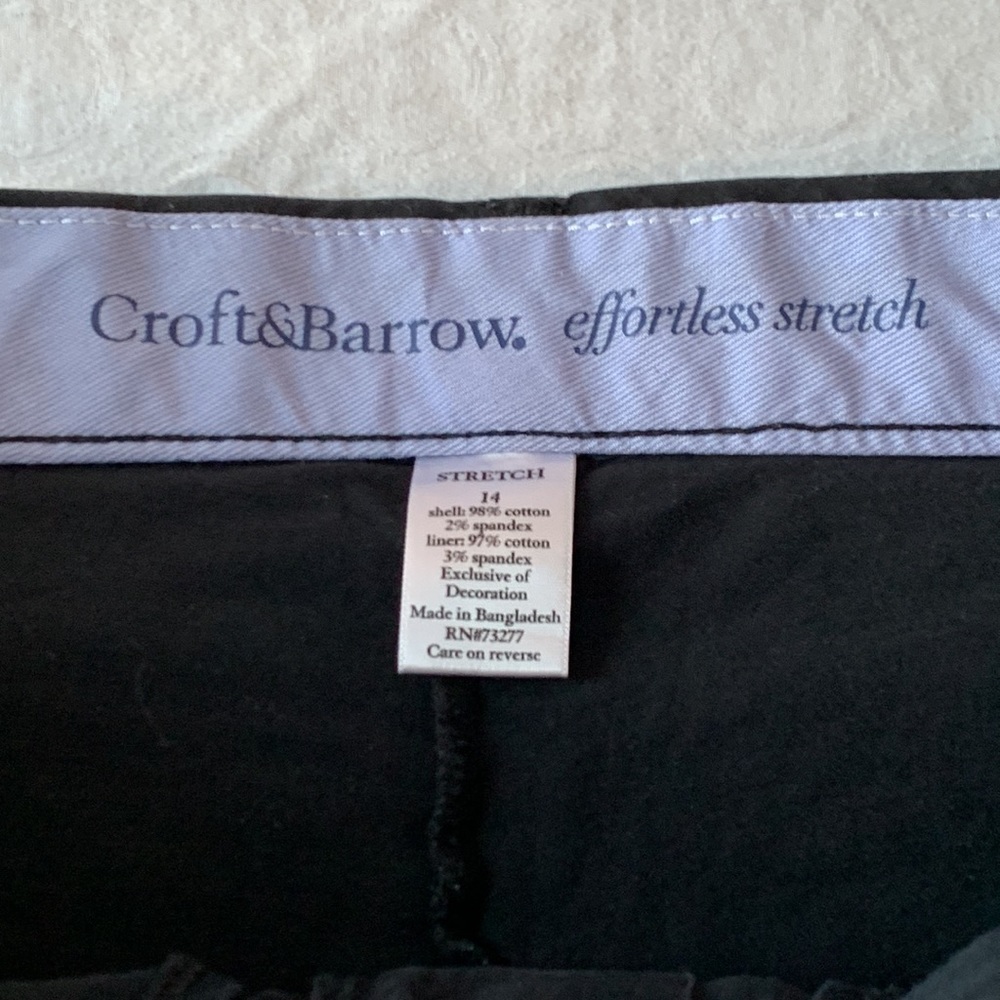 Croft & Barrow Navy Blue Skorts Size Woman’s 14 - Picture 4 of 8